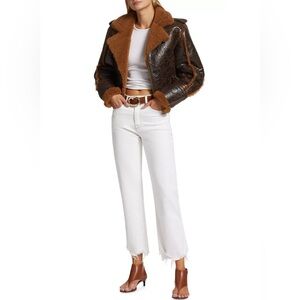 FRAME Denim White Straight Leg Jeans Size 30